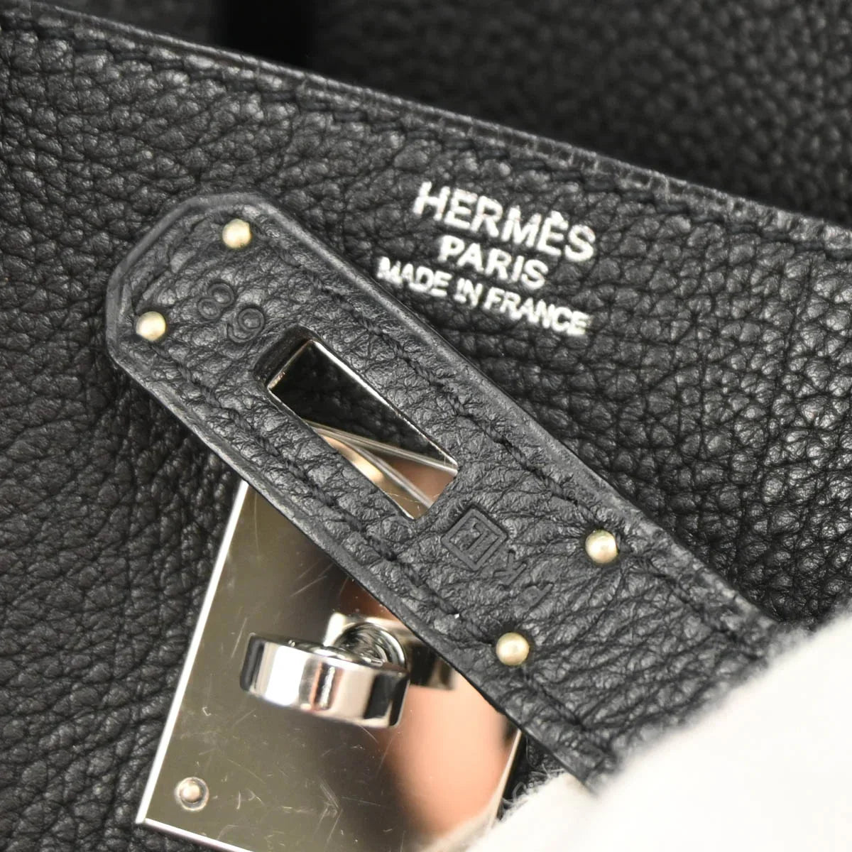 Hermes 2008 Black Togo Birkin 30 Handbag