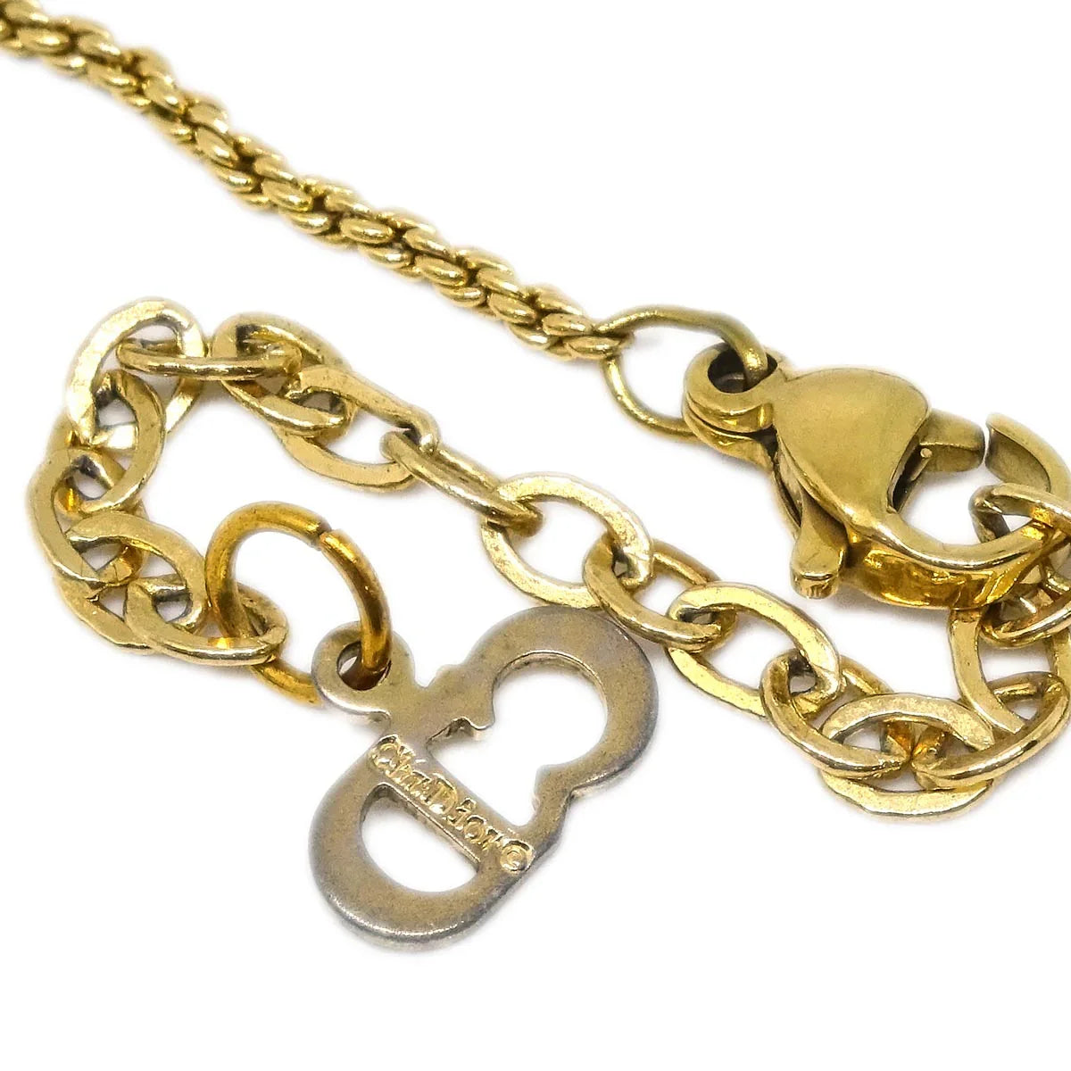Christian Dior Necklace Pendant Gold