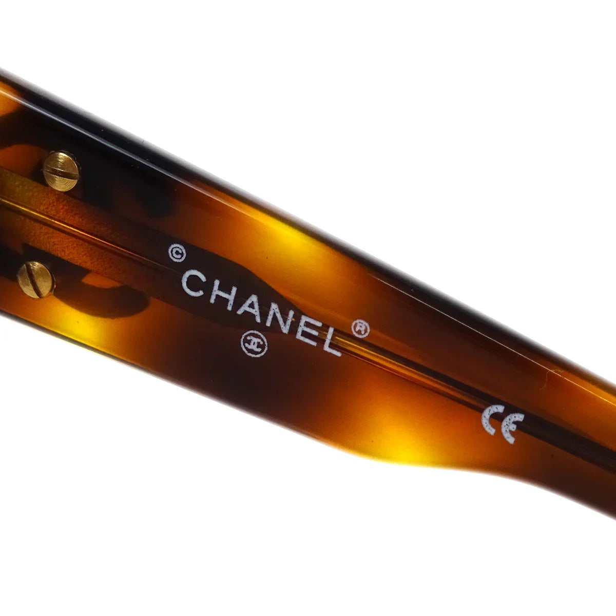 Chanel Sunglasses Eyewear Brown Small Good
