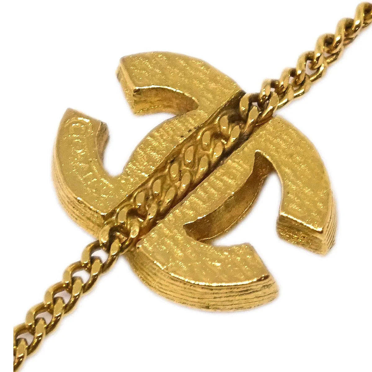 Chanel CC Chain Bracelet Gold Rhinestone 4022/1982