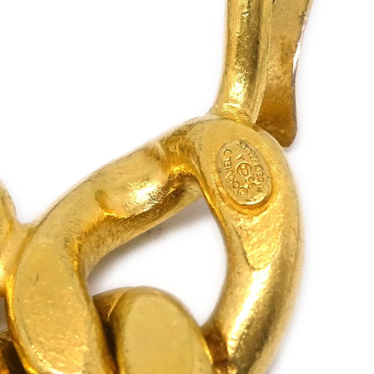 Chanel Icon Chain Belt Gold 95A Small Good