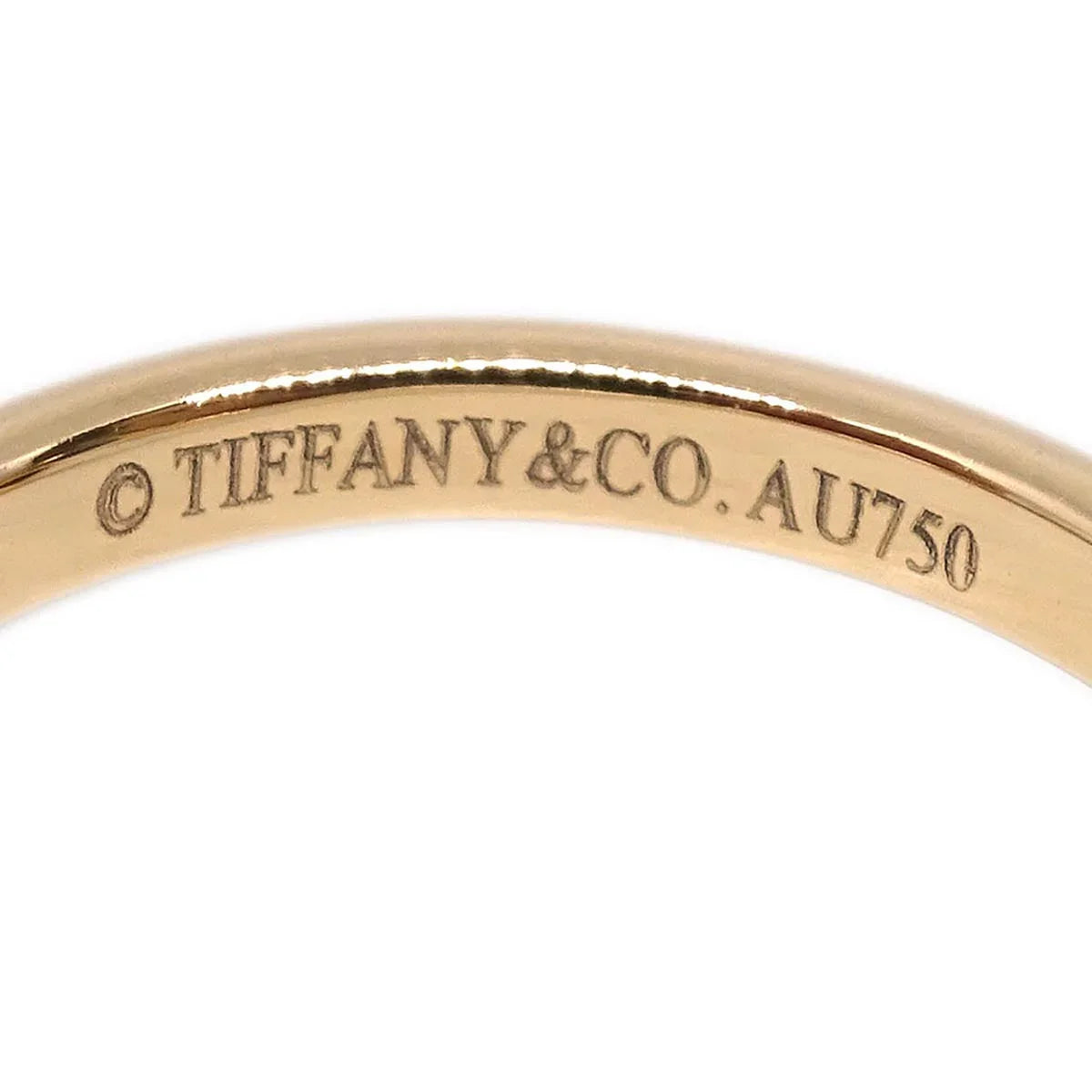 Tiffany & Co. Sentimental Heart Ring AU750 Diamond #46 #6