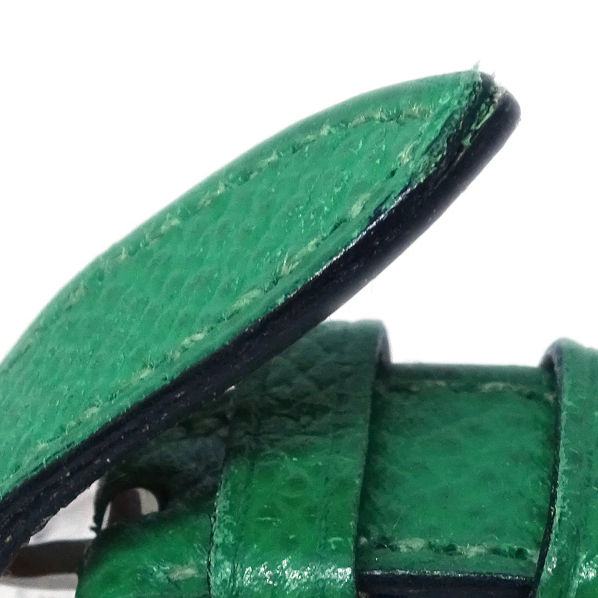 Hermes KE1.210 1996 Kelly Watch Quartz Watch Green SS ◯Z