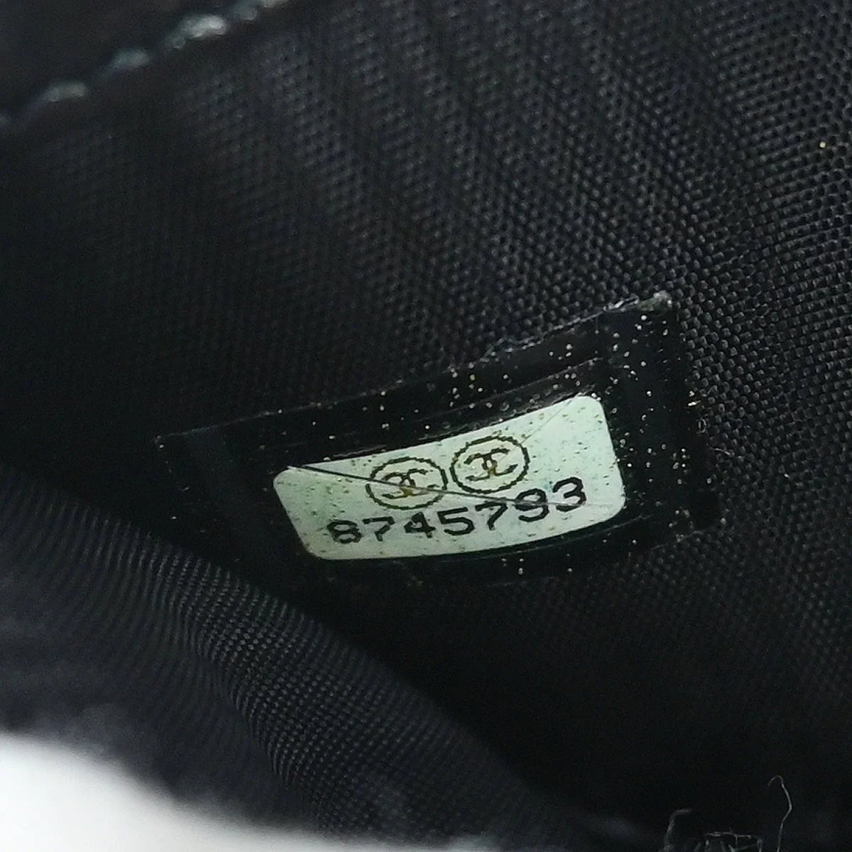 Chanel 2003-2004 Black Caviar Long Wallet Purse