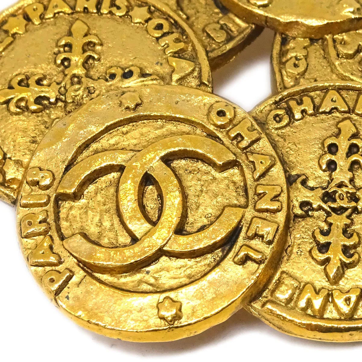 Chanel Brooch Pin Gold 1240/28