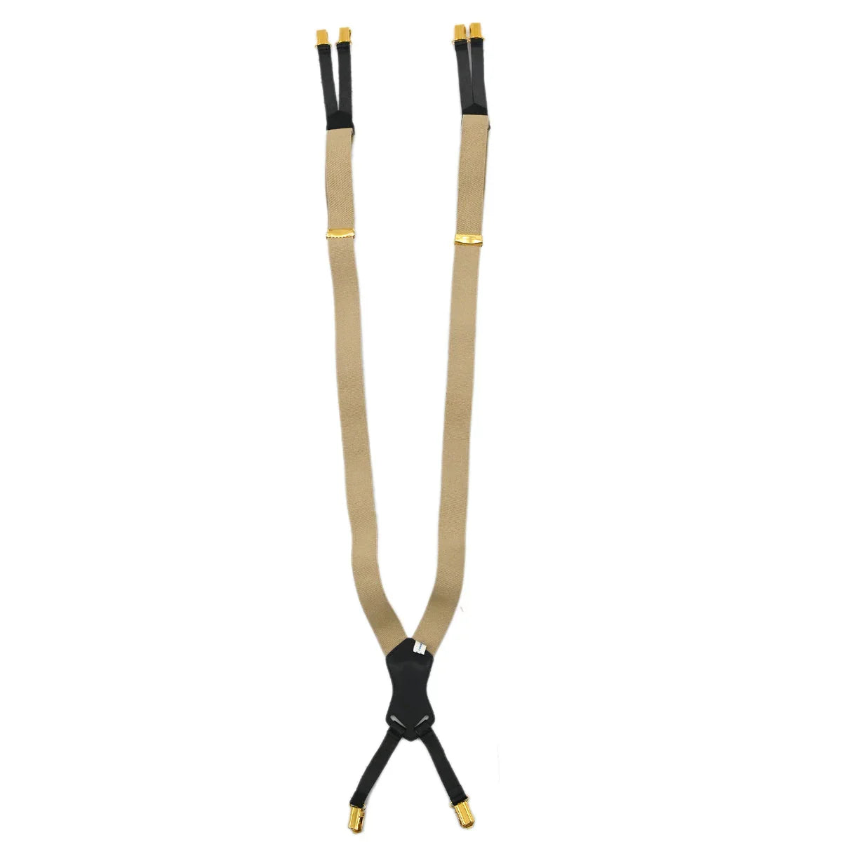 Chanel Suspenders Beige Small Good