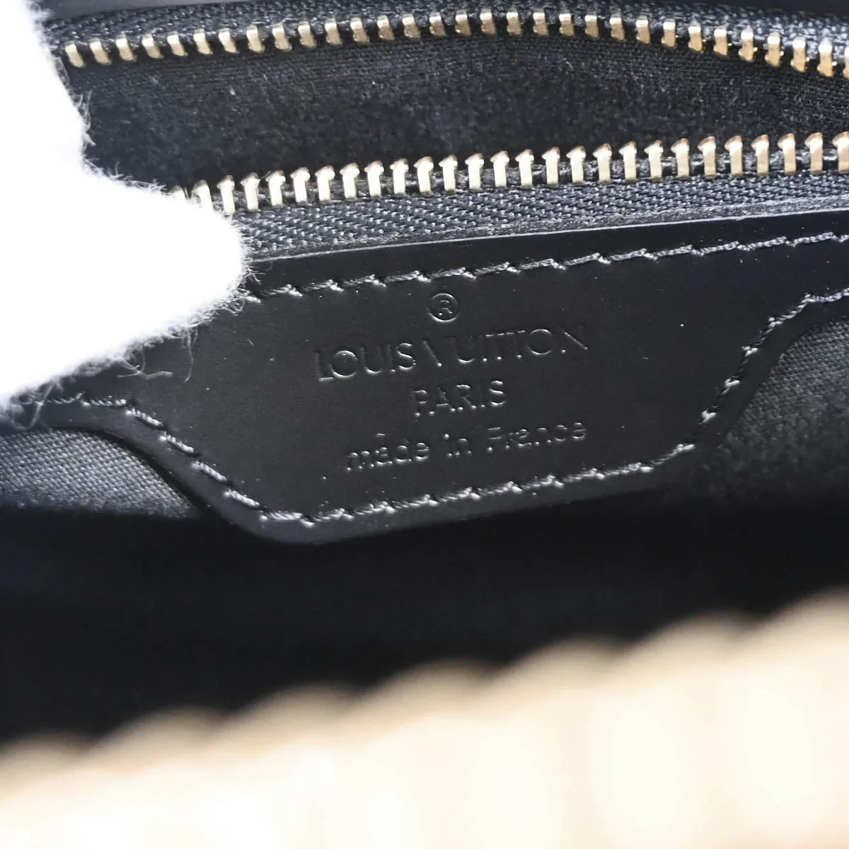 Louis Vuitton 2005 Black Epi Figari PM Handbag M52012