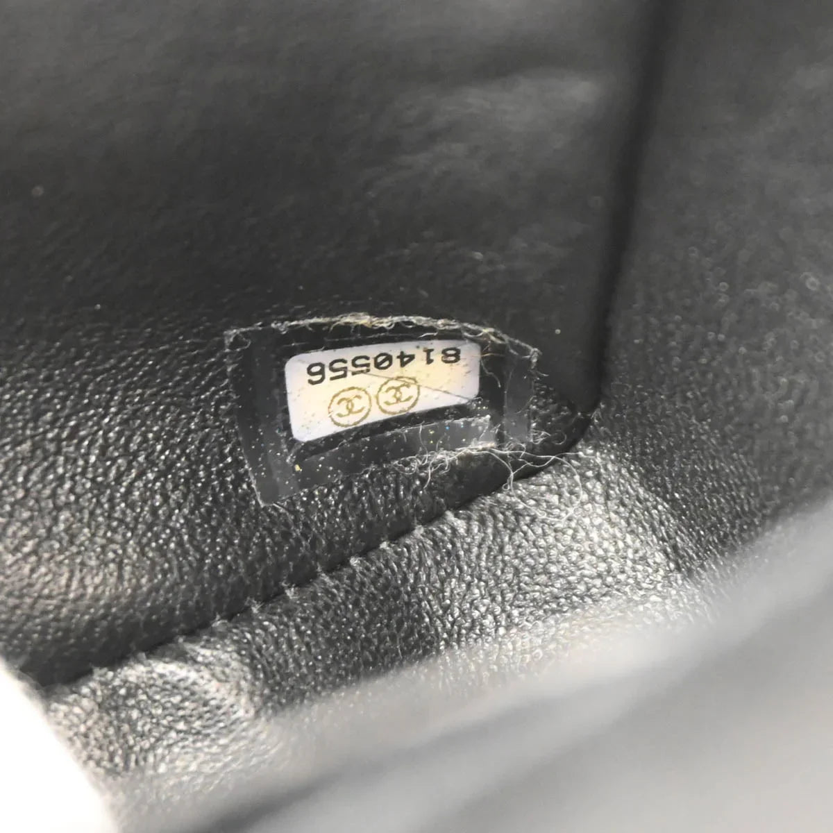 Chanel 2003-2004 Black Lambskin East West Choco Bar Shoulder Bag