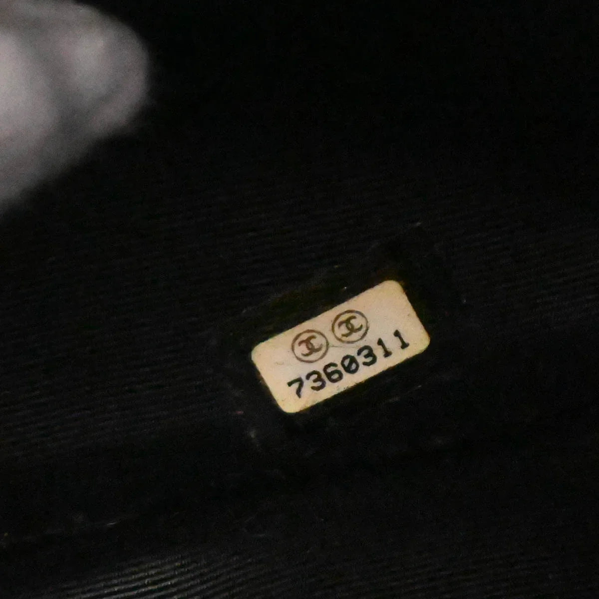 Chanel 2002-2003 Black Canvas COCO Tote Bag