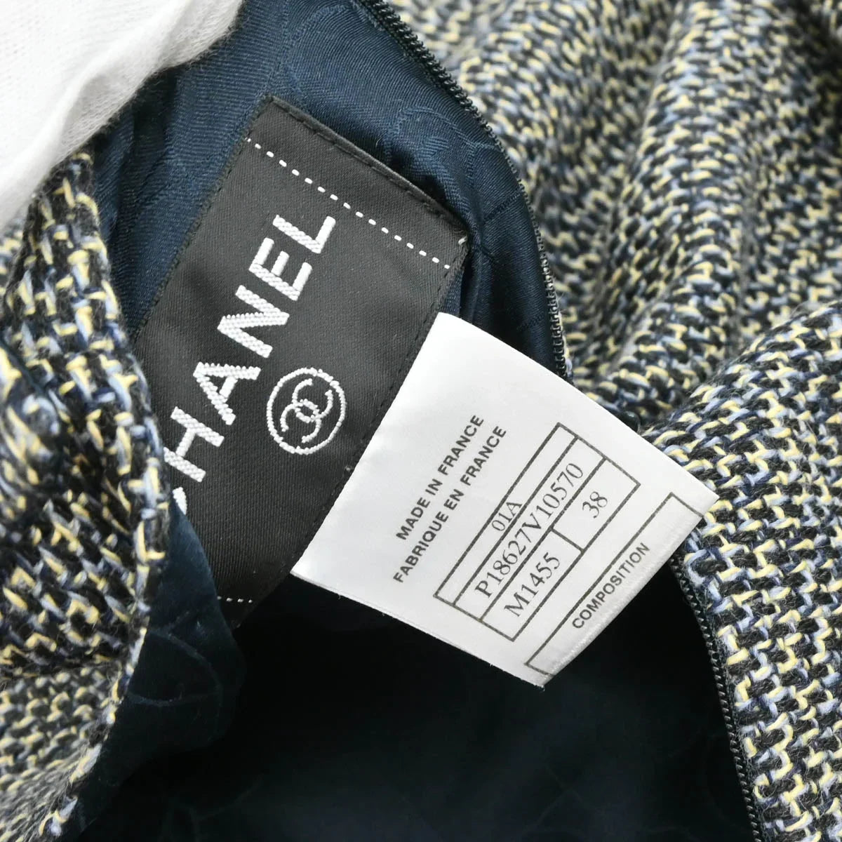 Chanel 2001 Pinafore Dress Black #38