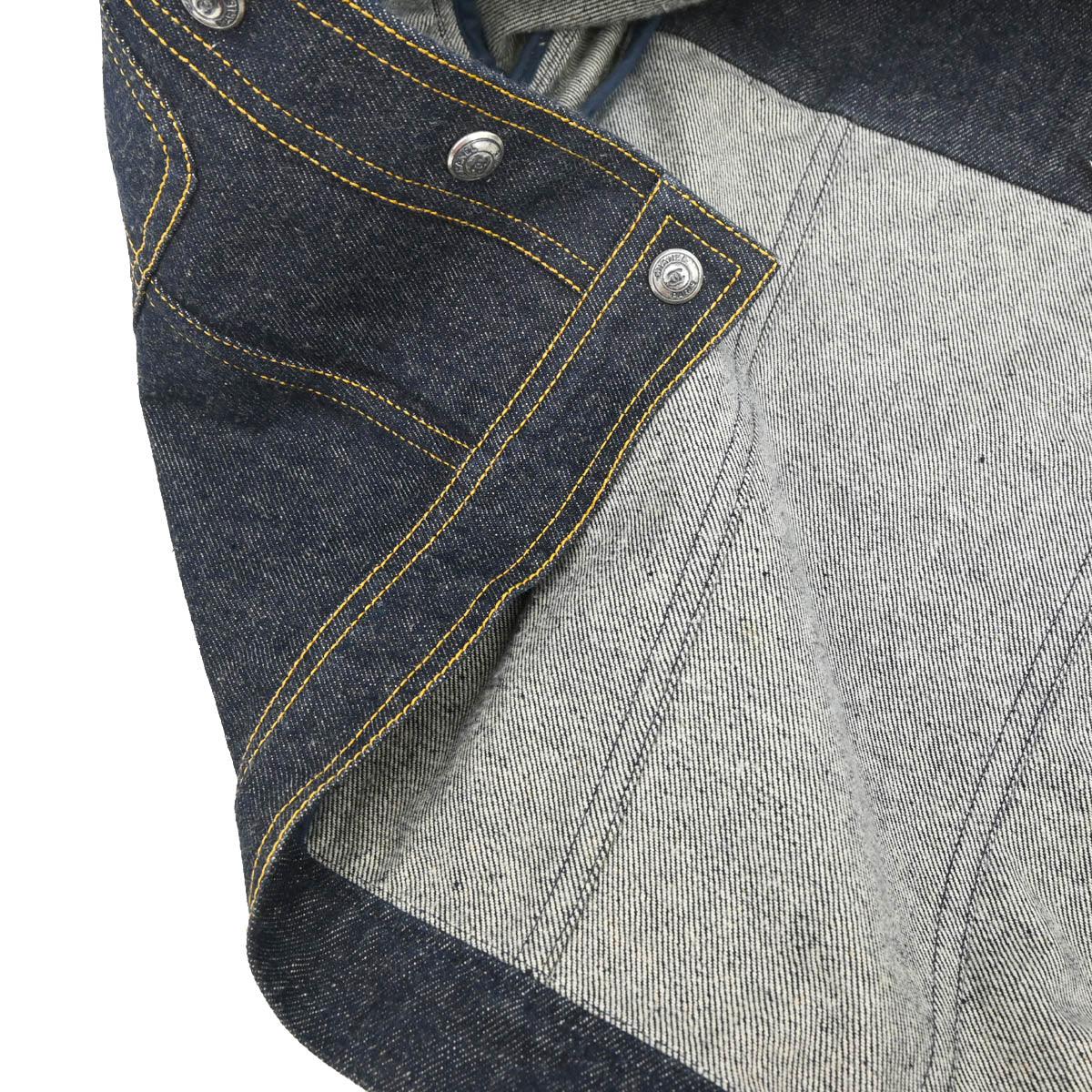 Chanel 1997 Single Breasted Short Sleeve Denim Jacket #38