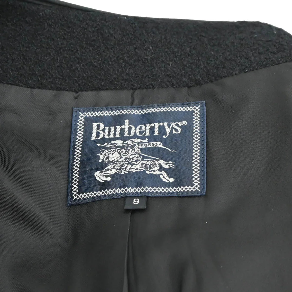 Burberrys Setup Suit Jacket Skirt Black #36-38