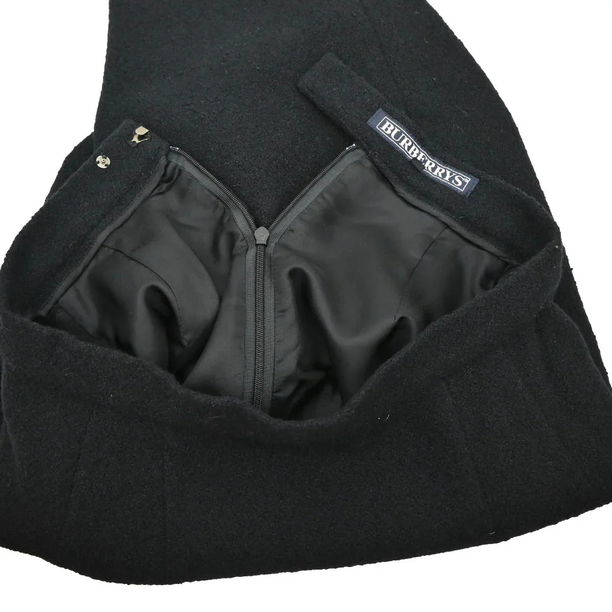 Burberrys Setup Suit Jacket Skirt Black #36-38