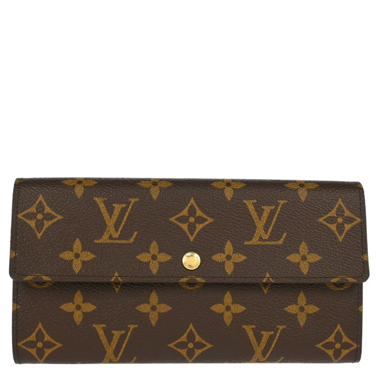 Louis Vuitton 2006 Monogram Porte Monnaie Credit Wallet M61725