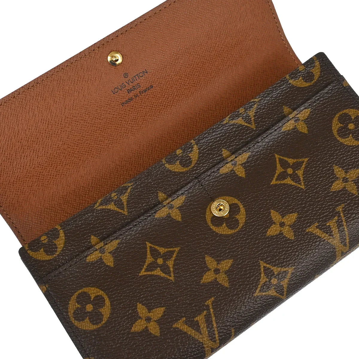 Louis Vuitton 2006 Monogram Porte Monnaie Credit Wallet M61725
