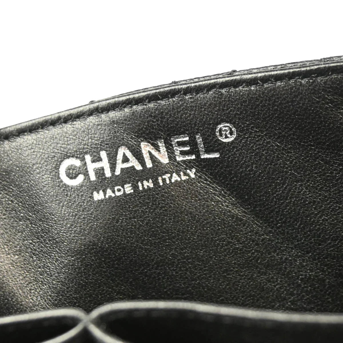 Chanel 2005-2006 Black Caviar East West Shoulder Bag