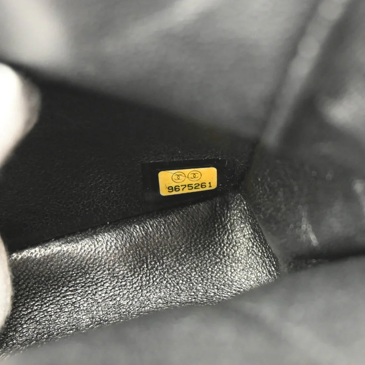 Chanel 2005-2006 Black Caviar East West Shoulder Bag