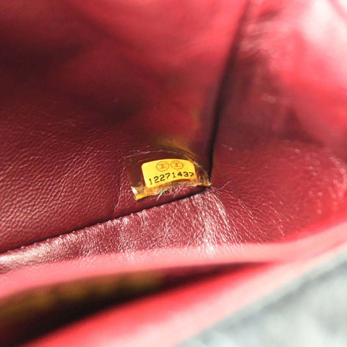 Chanel 2008-2009 Black Lambskin East West Shoulder Bag