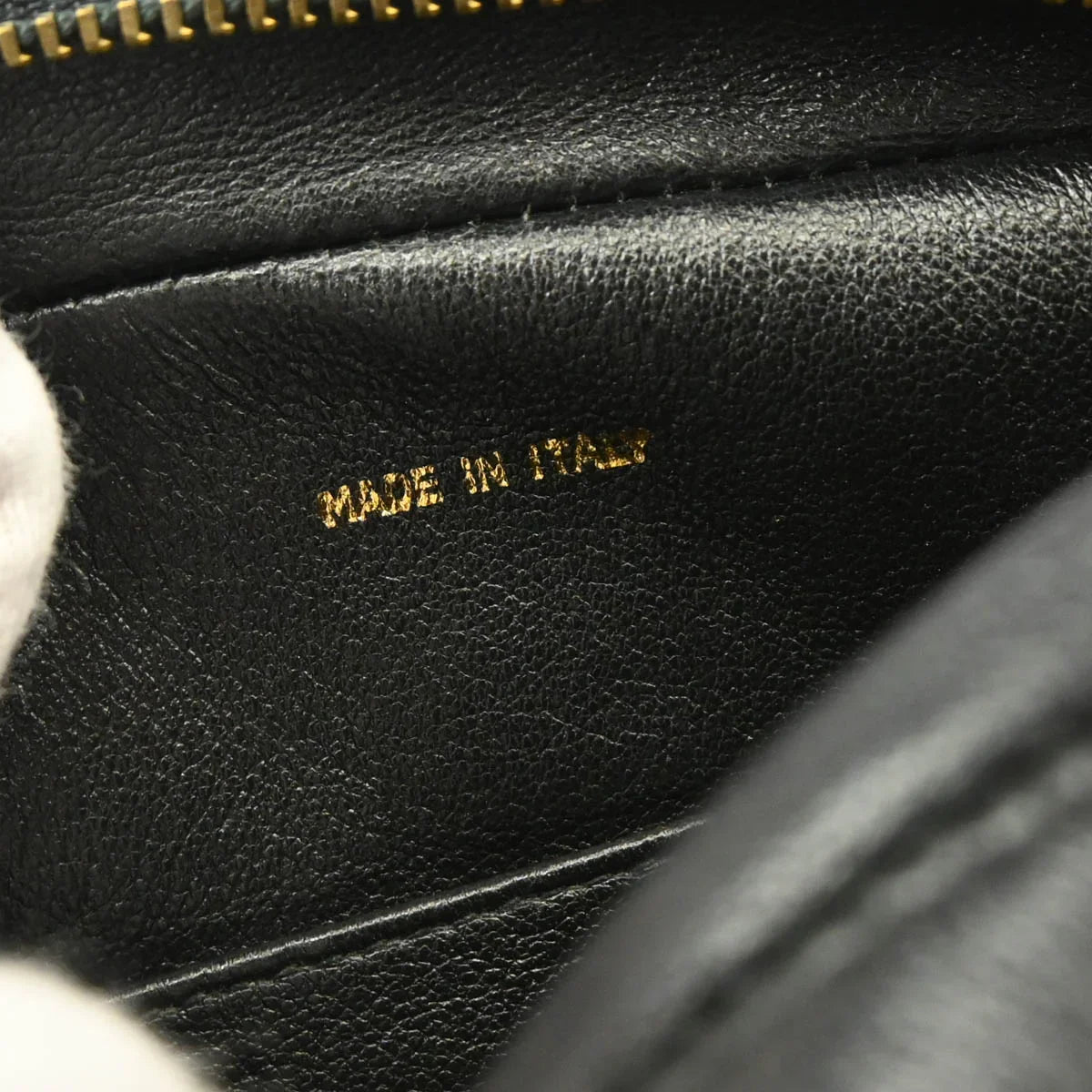 Chanel 1991-1994 Black Lambskin Camera Bag Mini