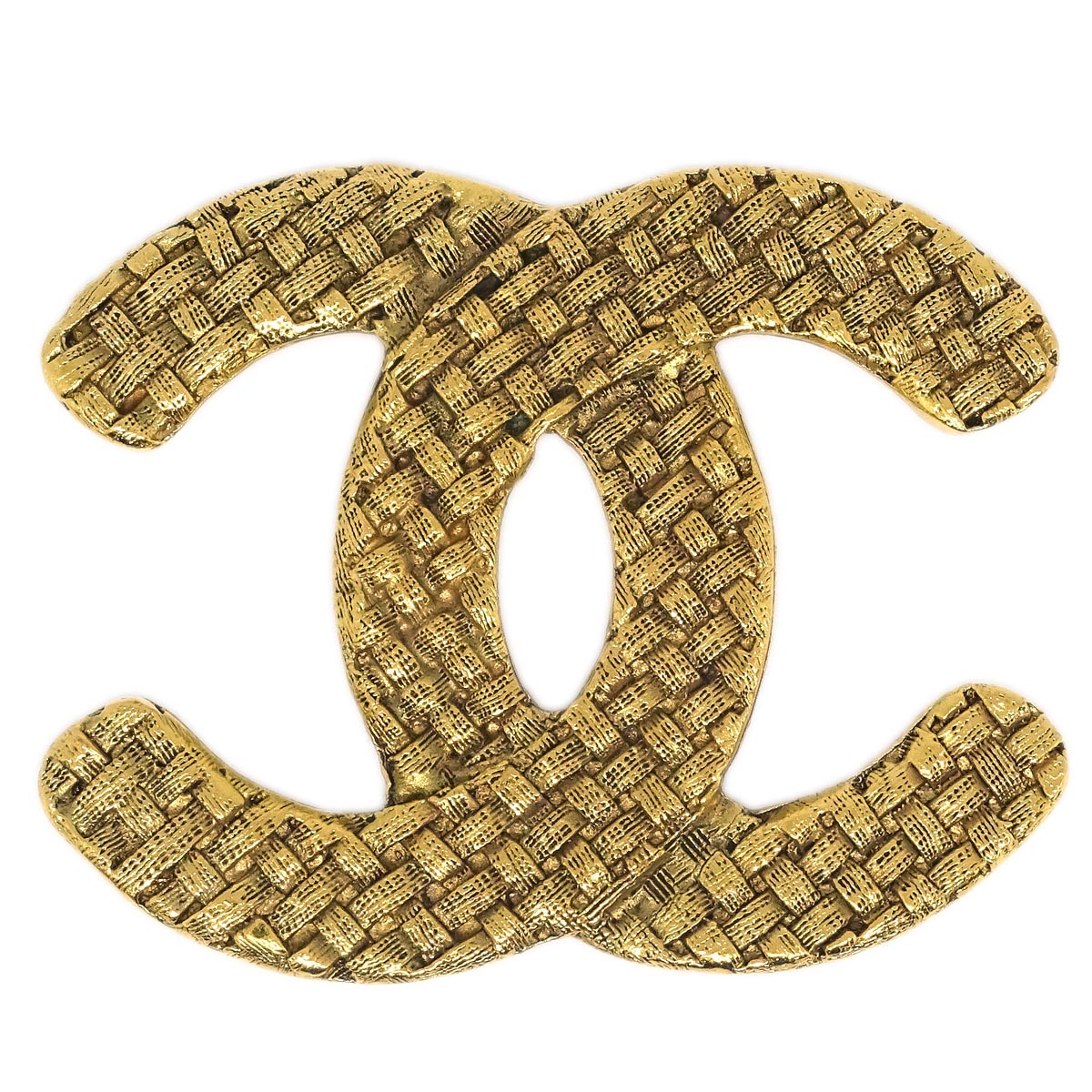 Chanel CC Brooch Pin Gold 29/1262