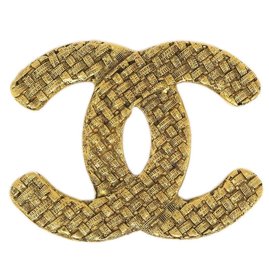 Chanel CC Brooch Pin Gold 29/1262