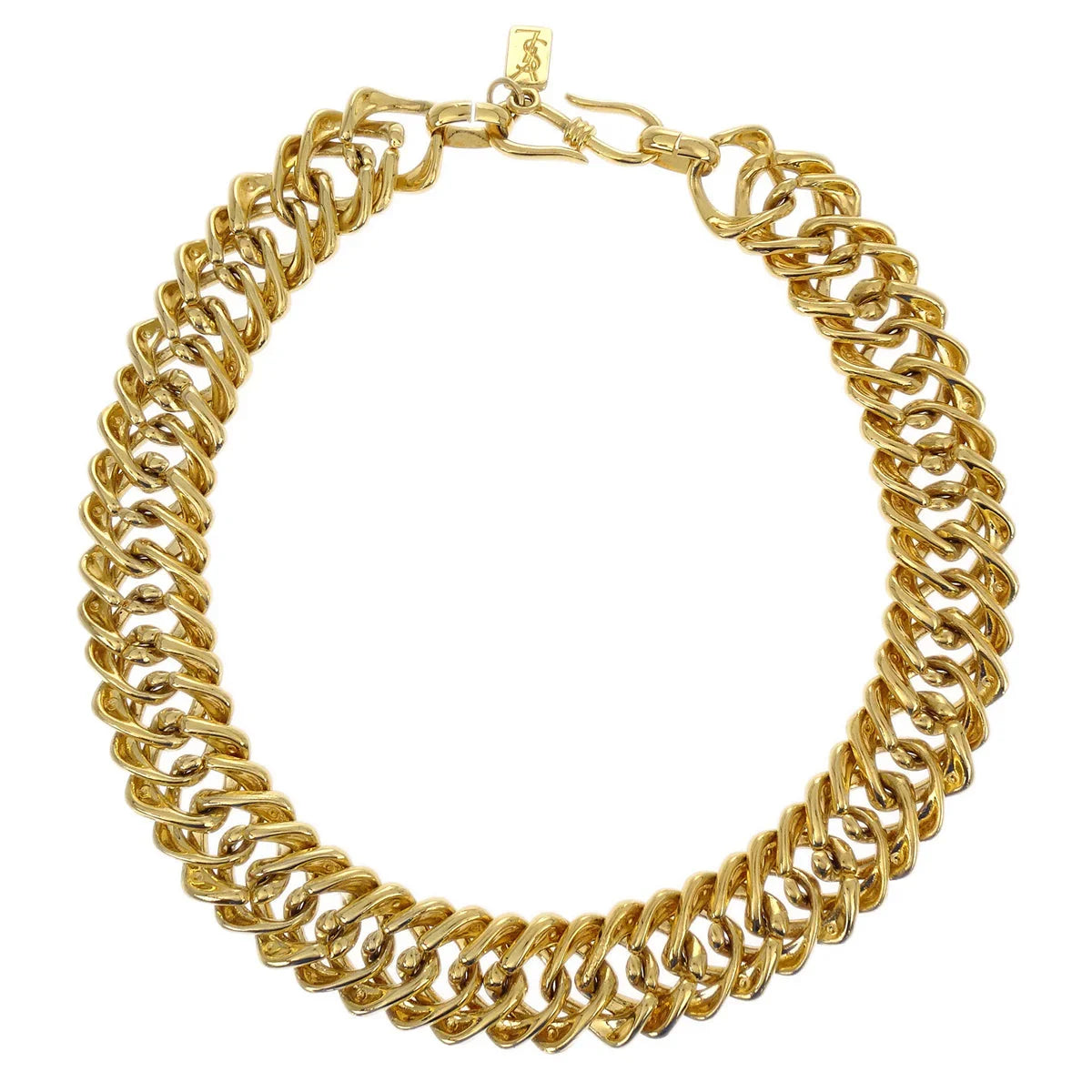 Yves Saint Laurent Gold Chain Necklace