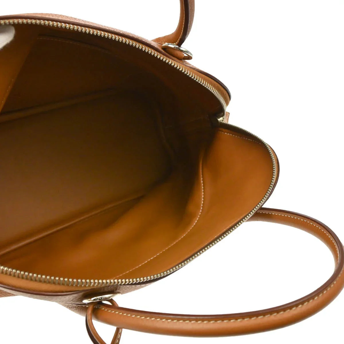 Hermes 2007 Gold Togo Bolide 31 2way Shoulder Handbag