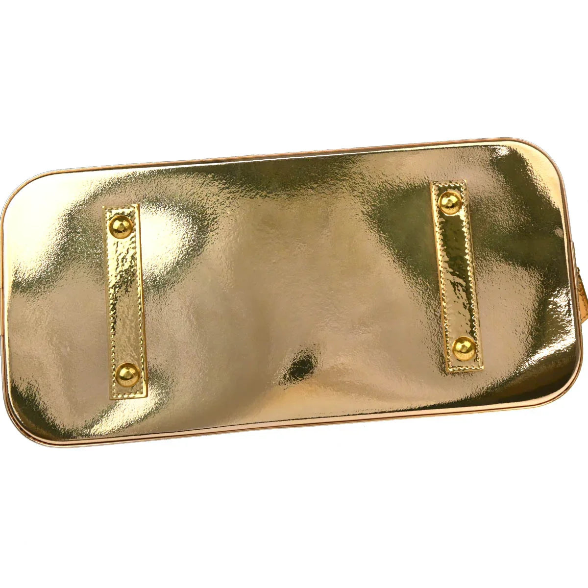 Louis Vuitton 2008 Gold Monogram Miroir Alma MM Handbag