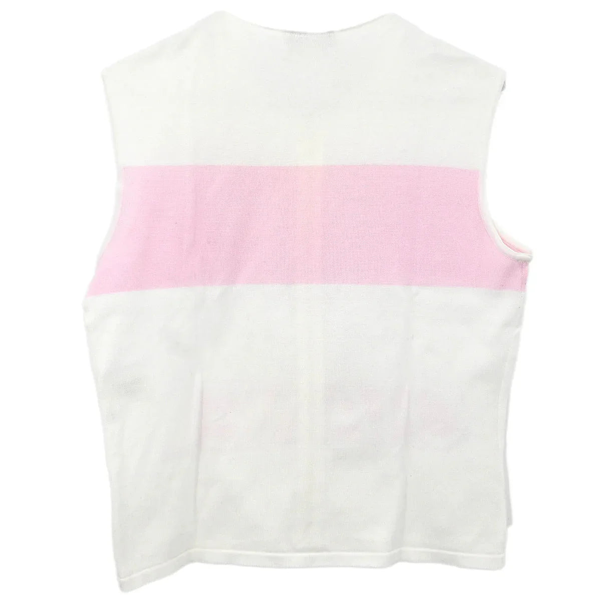 Chanel 2000 Sleeveless Top White #42