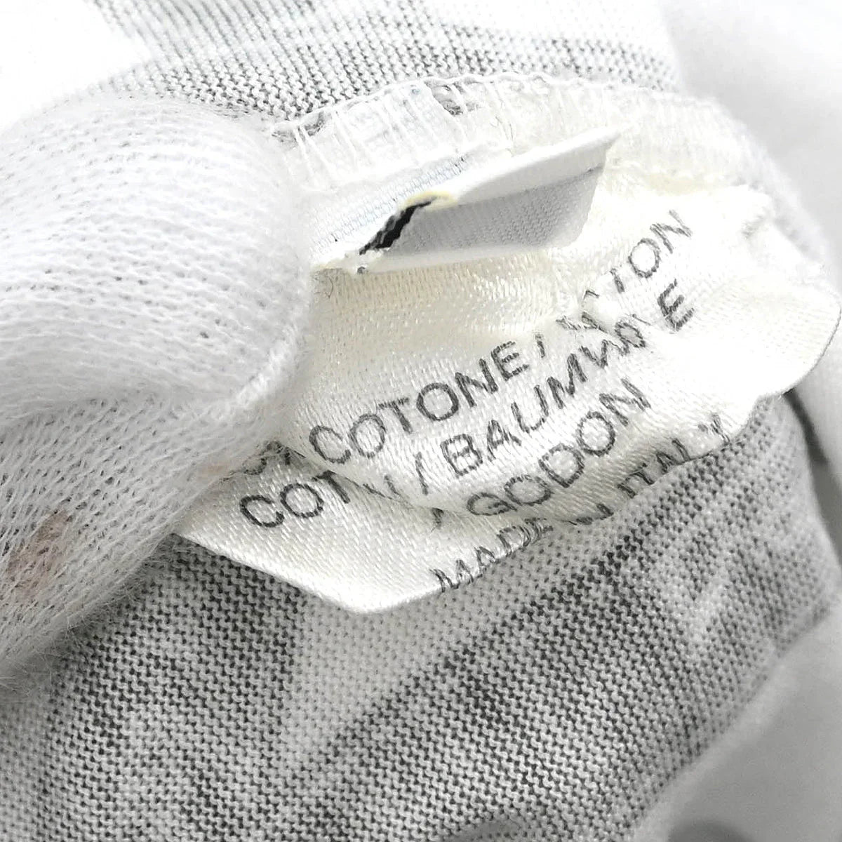 Hermes Short Sleeve T-shirt Top White #M