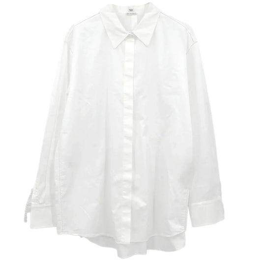 Hermes Shirt Blouse White #44