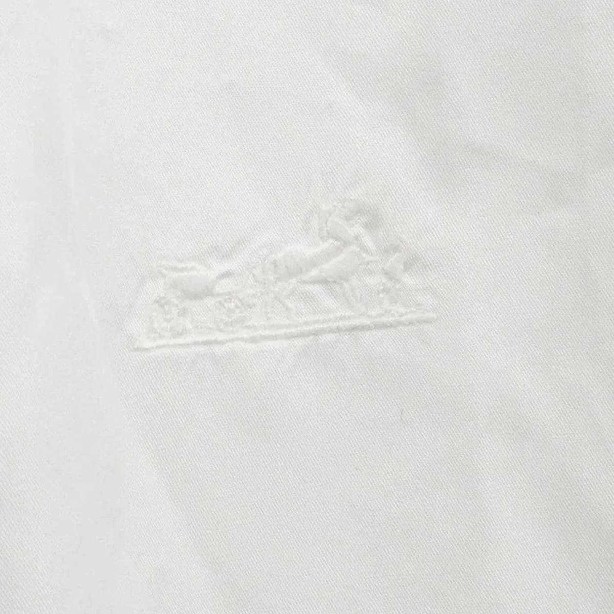Hermes Shirt Blouse White #44