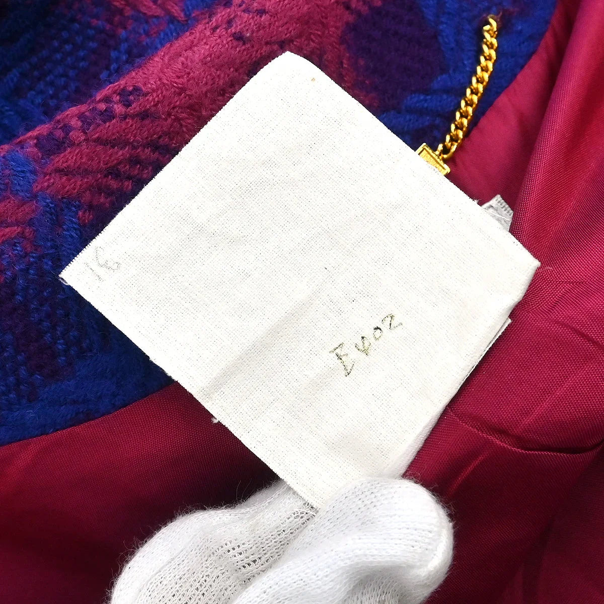 Celine Single Breasted Jacket Collarless Blue #38