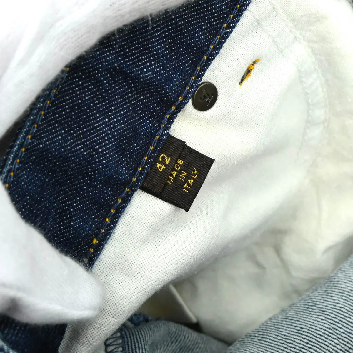 Louis Vuitton 2008 Denim Long Pants Indigo #42
