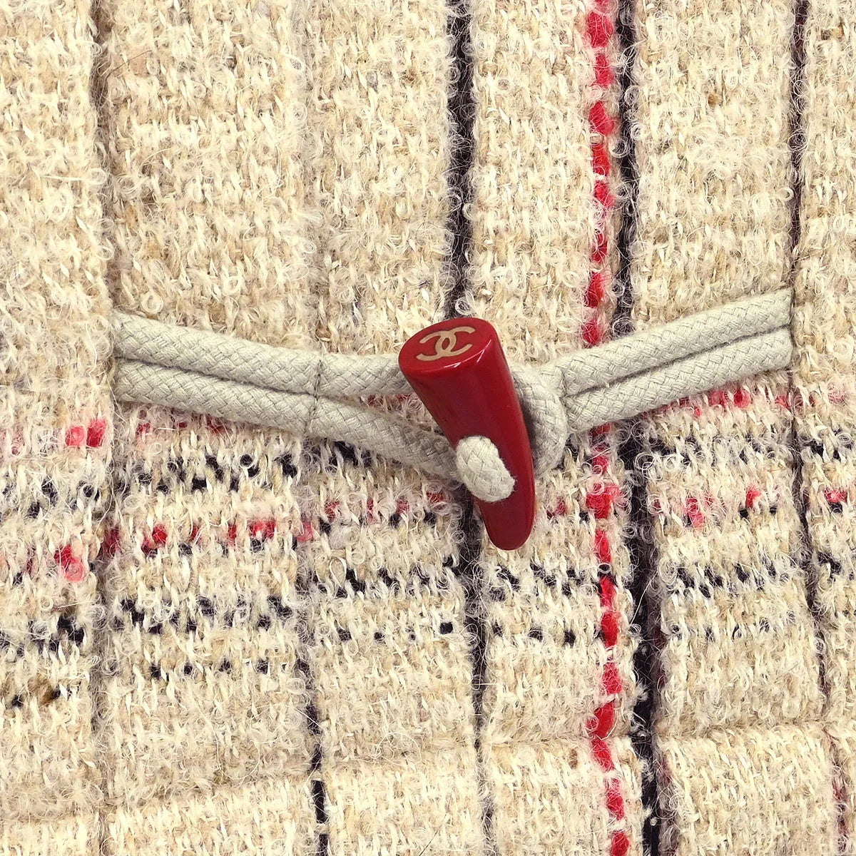 Chanel 2006 Duffel Jacket Beige #36