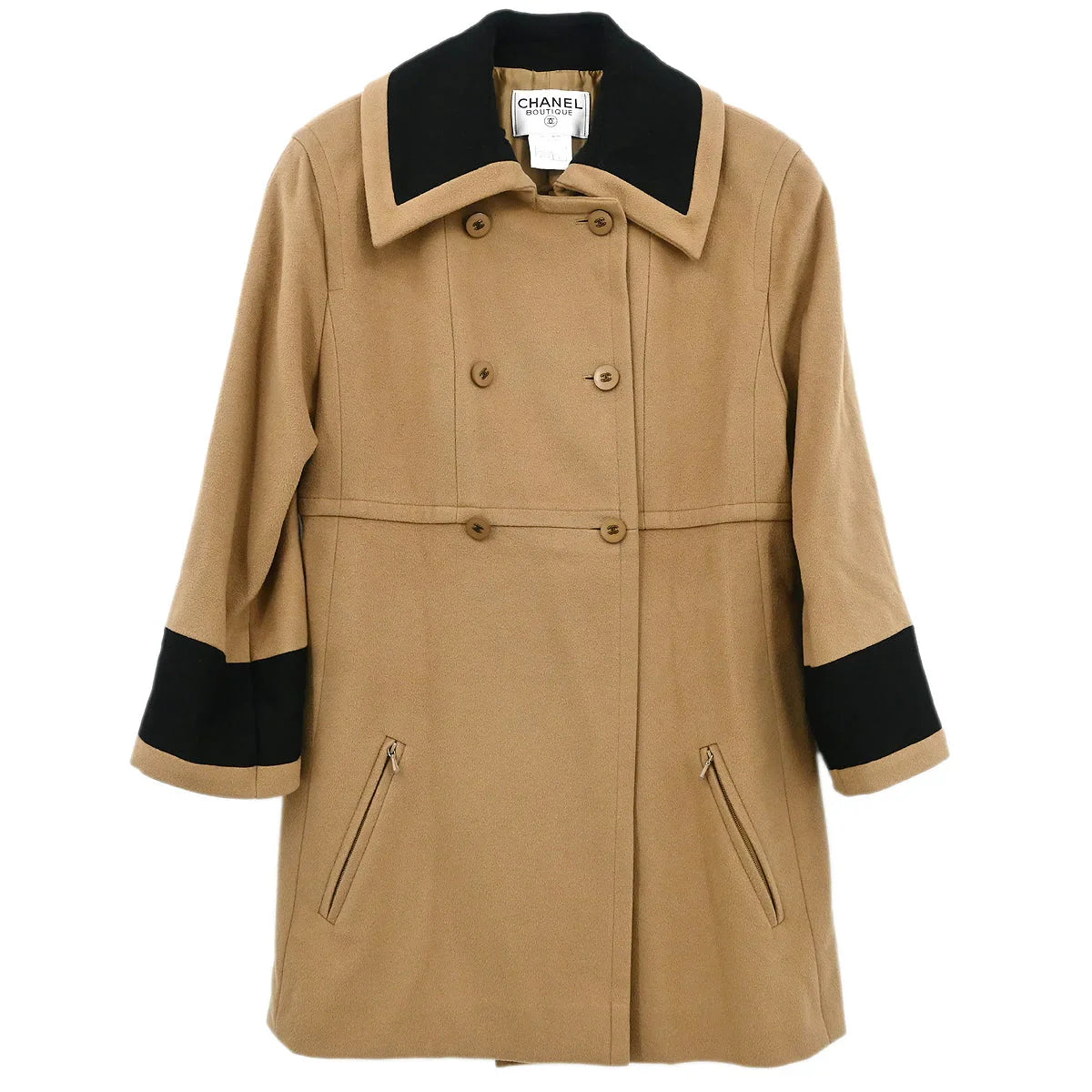 Chanel 1998 Coat Brown #40