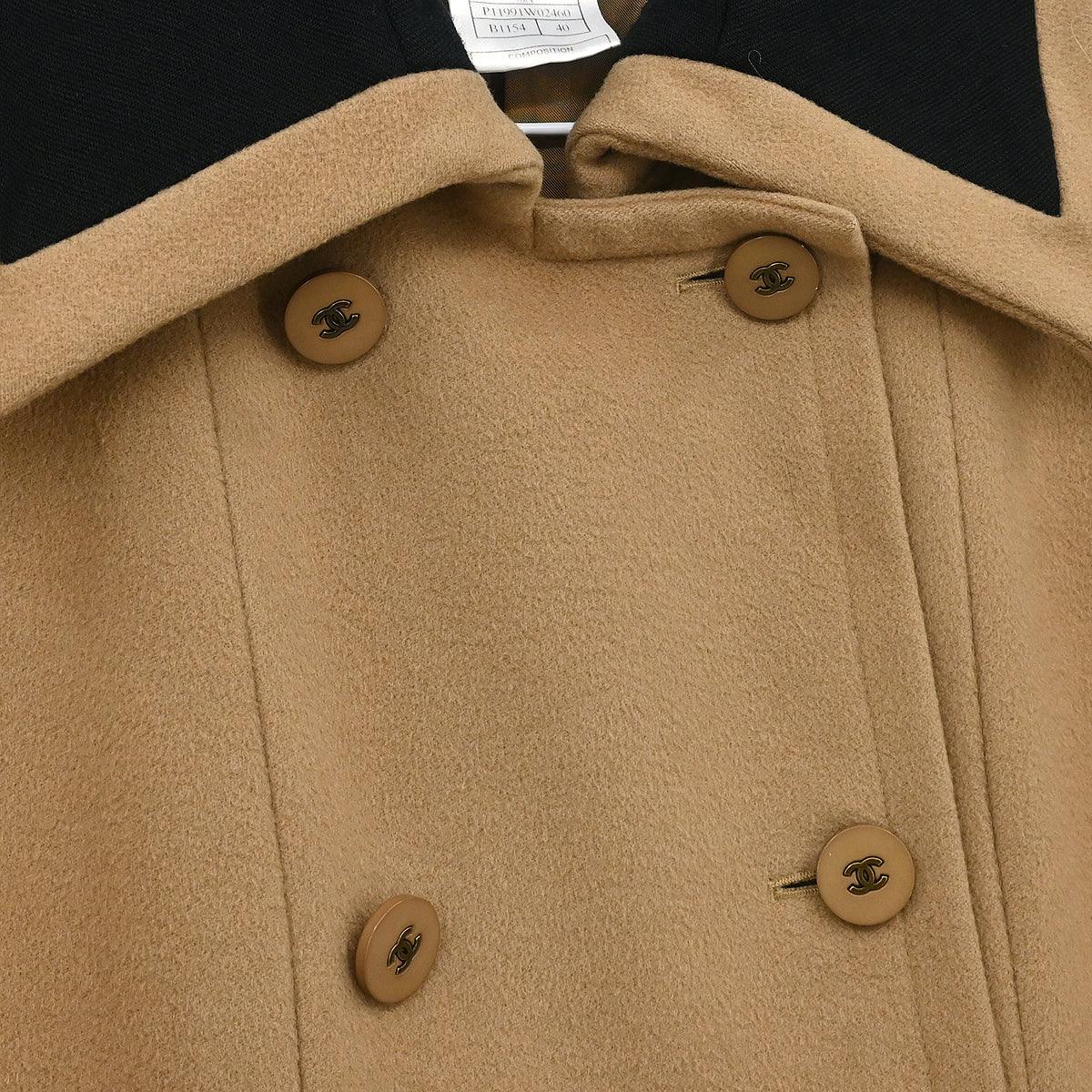 Chanel 1998 Coat Brown #40