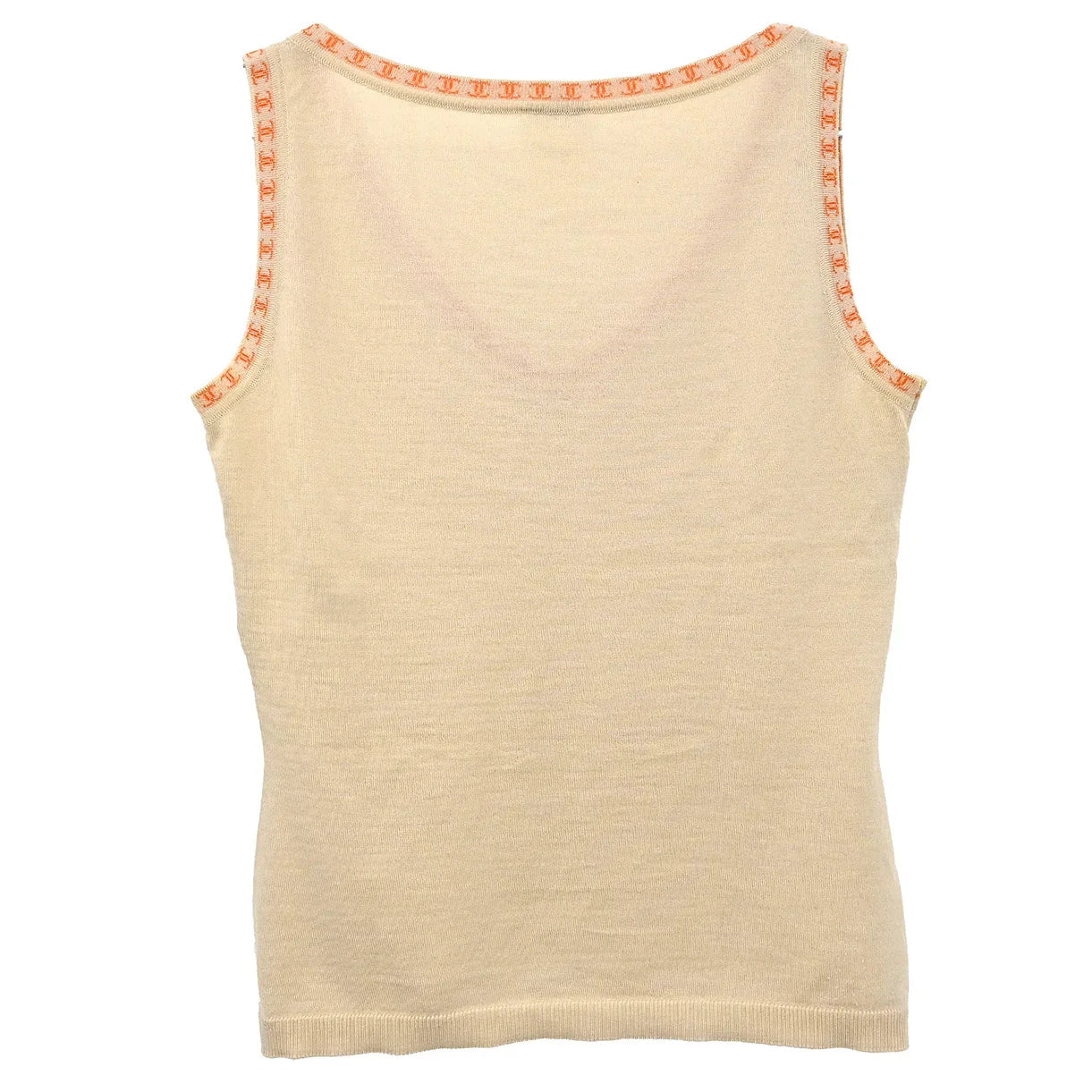 Chanel 2001 Cashmere V-Neck Tank Top #36