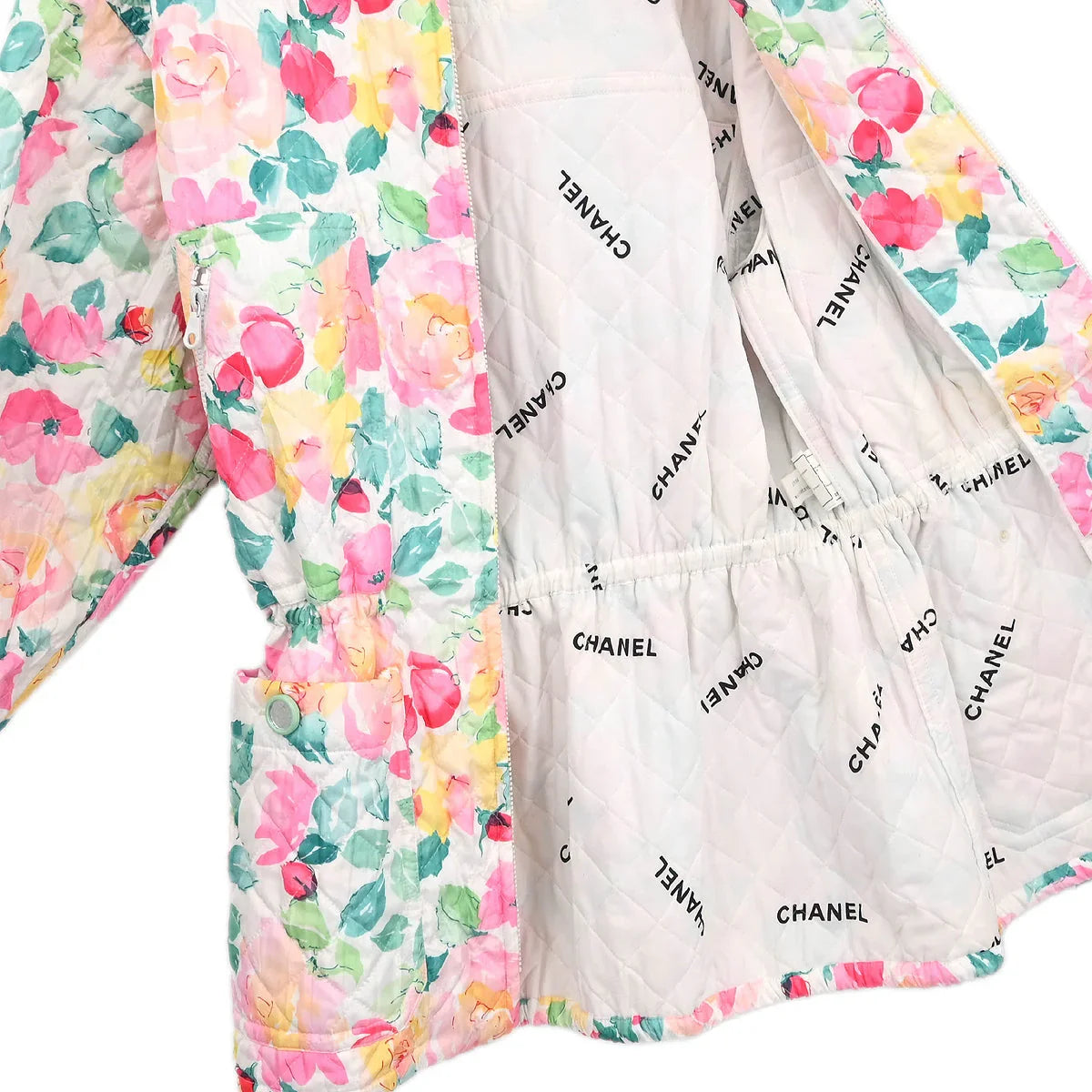 Chanel Jacket White #36