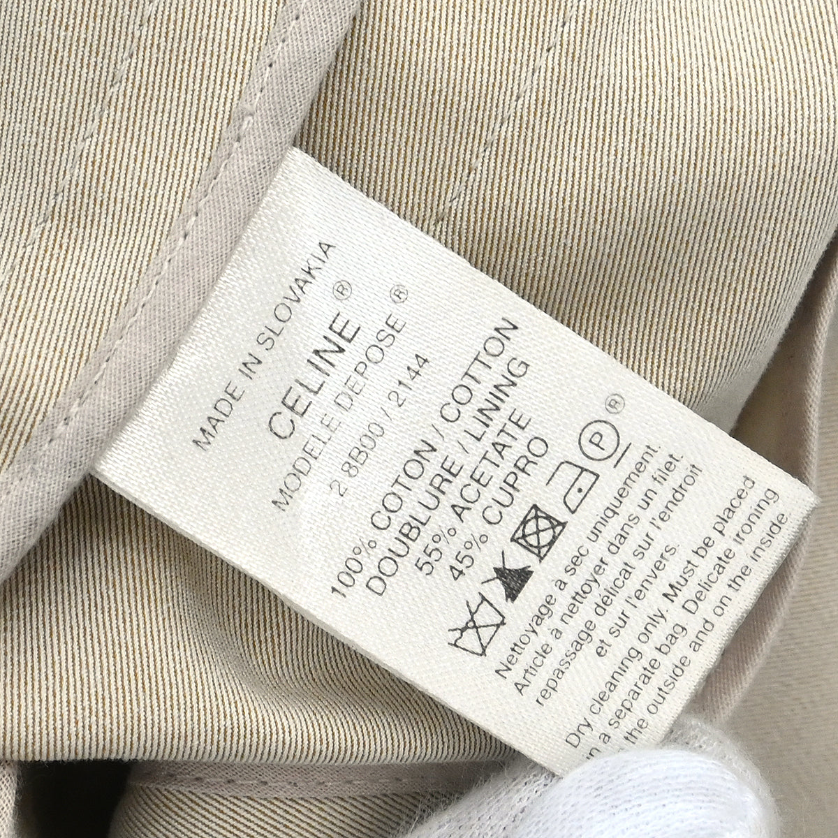Celine Coat Beige #38