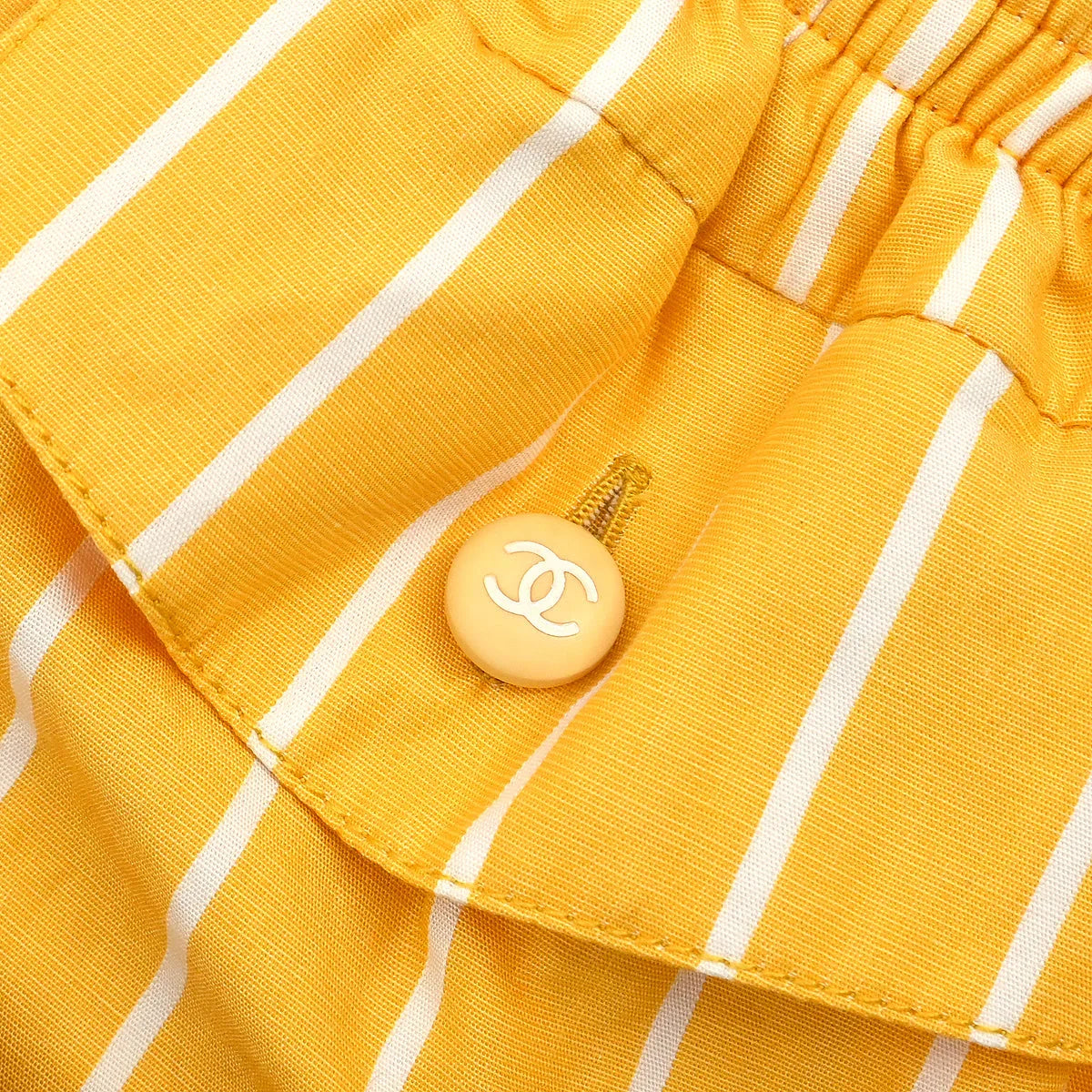Chanel Short Pants Yellow #40
