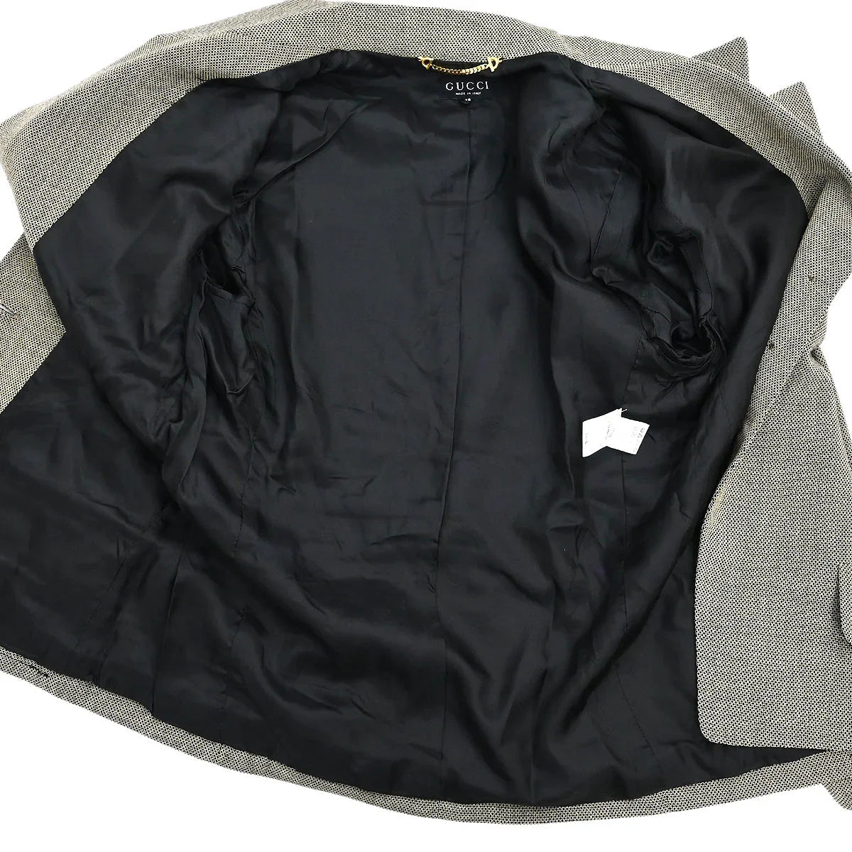 Gucci Setup Suit Jacket Skirt Gray #46 #44