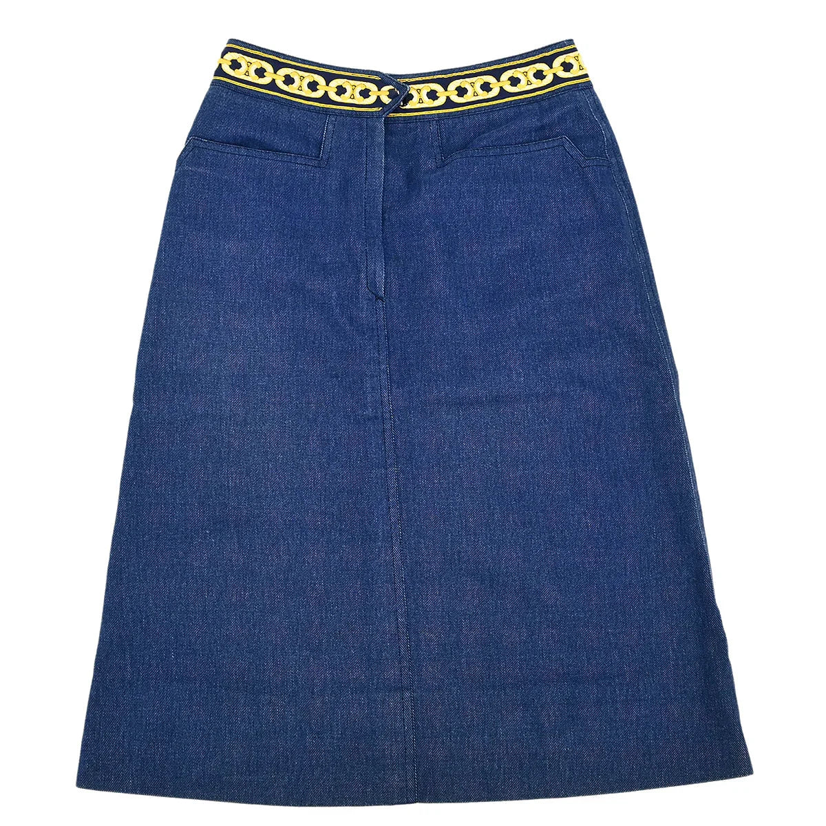 Celine Denim Skirt Indigo