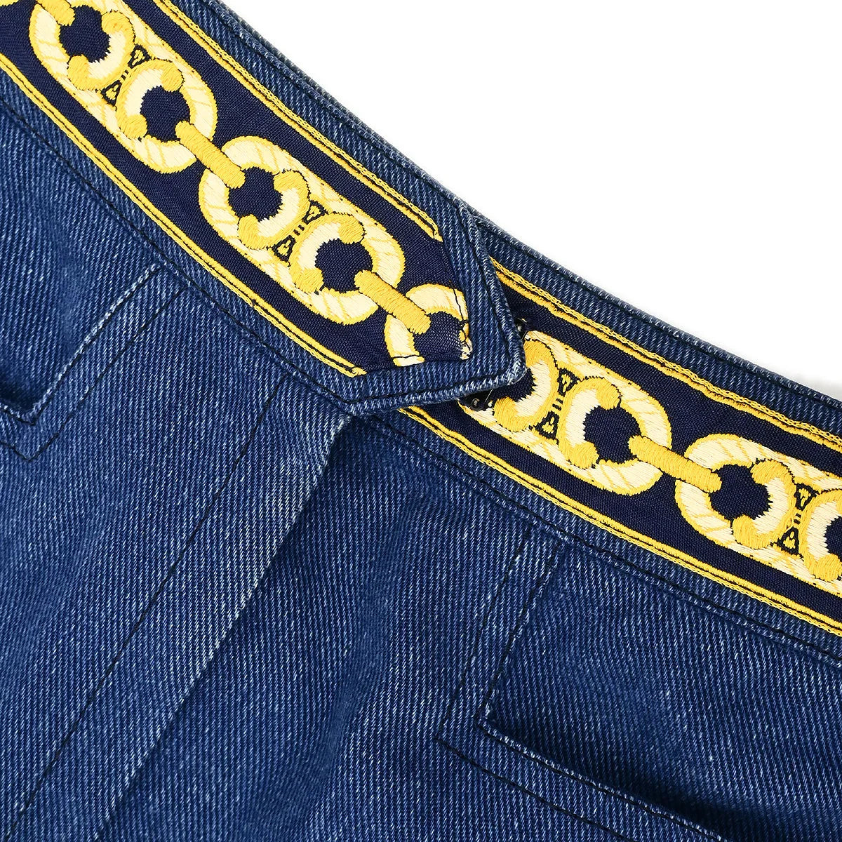 Celine Denim Skirt Indigo