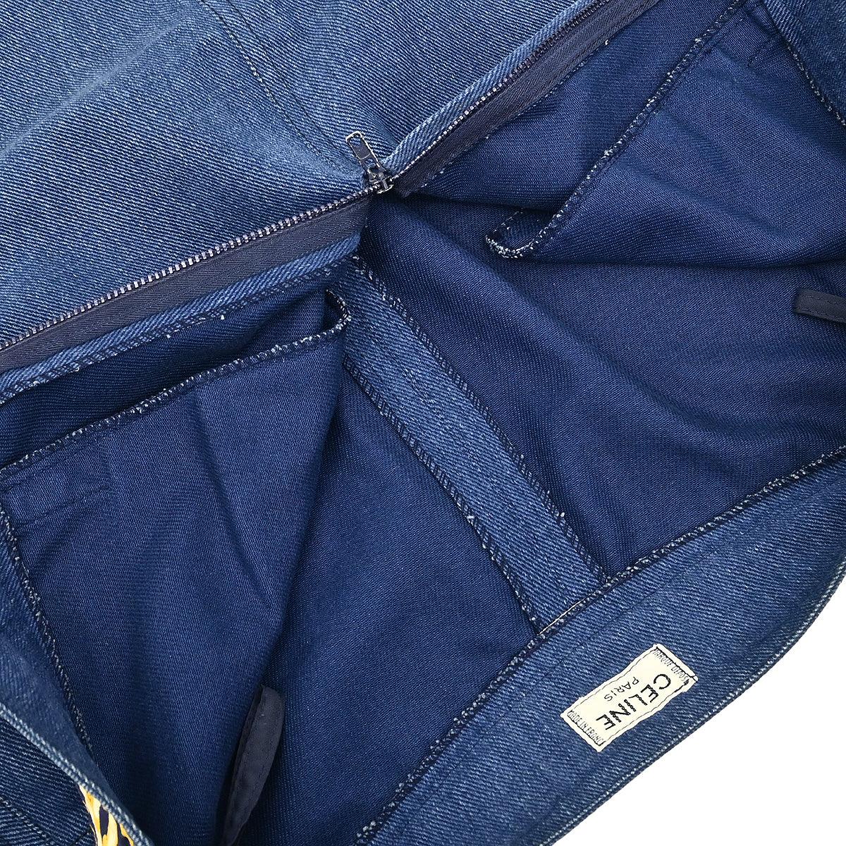 Celine Denim Skirt Indigo