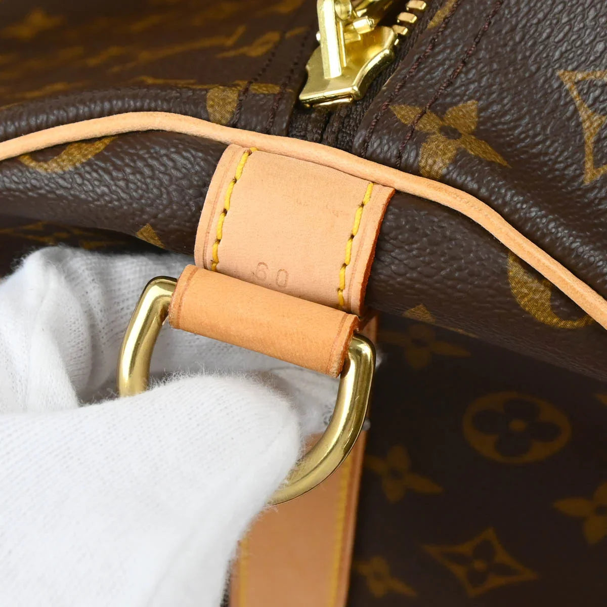 Louis Vuitton 2000 Monogram Keepall Bandouliere 60 Duffle Bag M41412