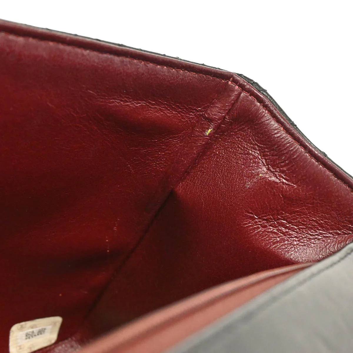 Chanel 1996-1997 Black Lambskin Single Flap Shoulder Bag