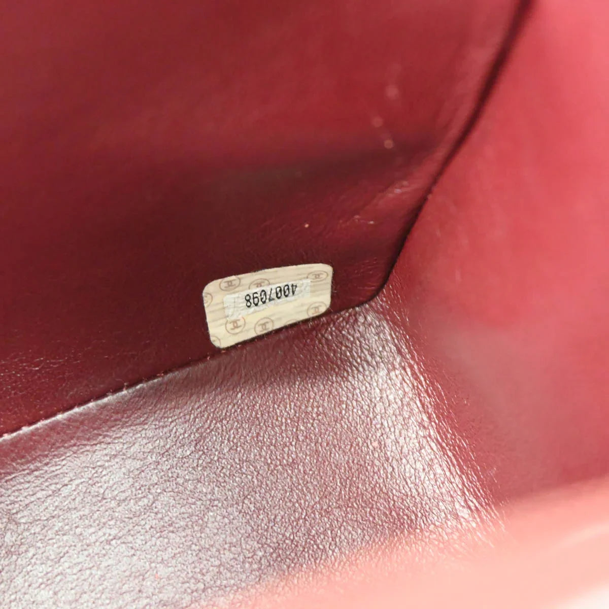 Chanel 1996-1997 Black Lambskin Single Flap Shoulder Bag