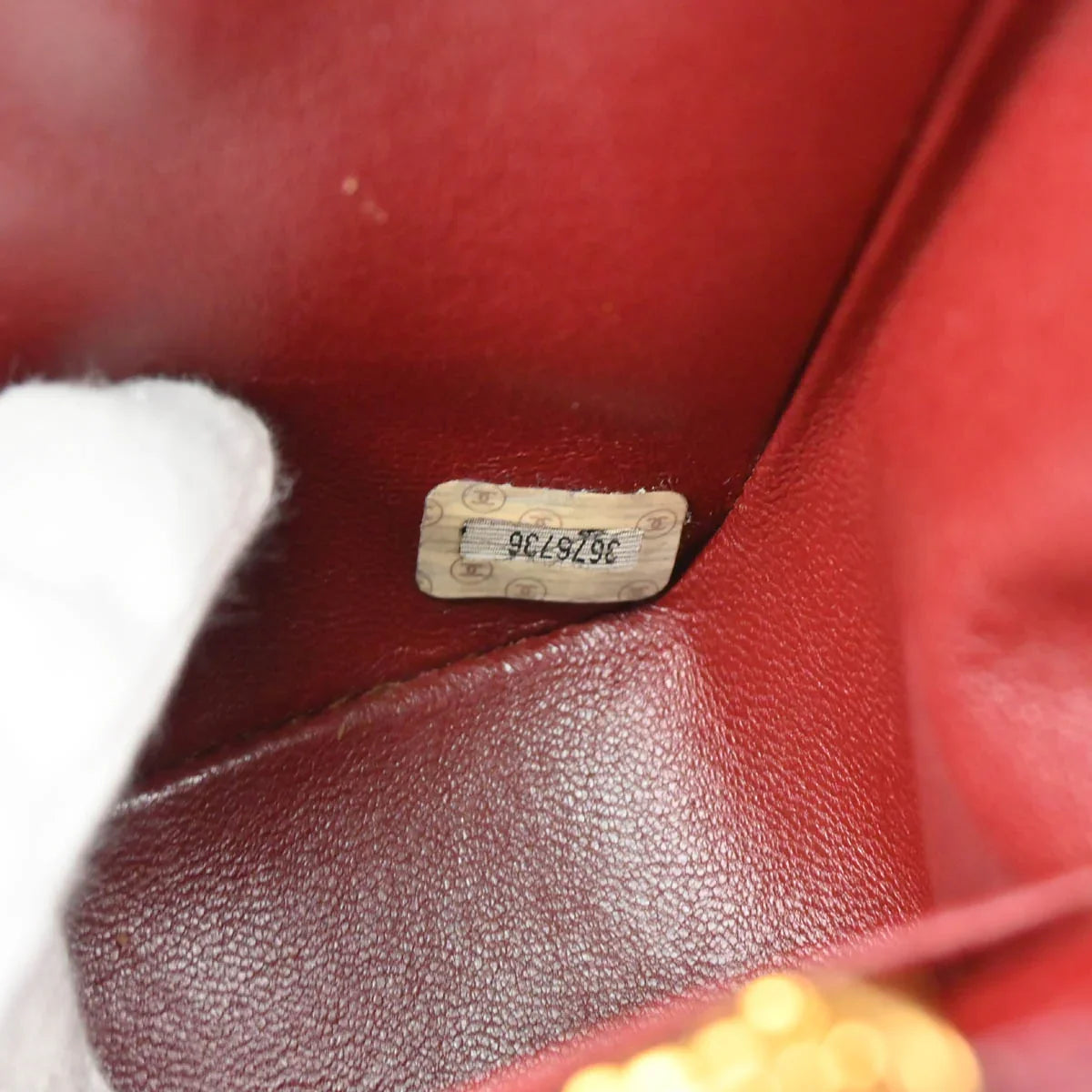 Chanel 1994-1996 Black Lambskin Small Diana Shoulder Bag