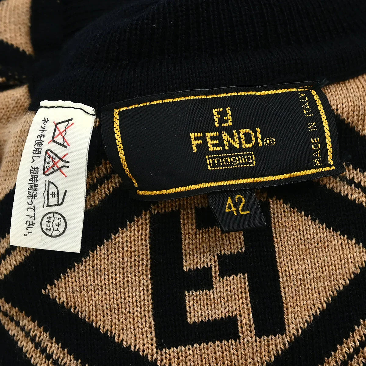 Fendi Short Sleeve Top Black #42
